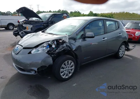 2014 Nissan Leaf S from USA, damaged, VIN 1N4AZ0CPXEC331621